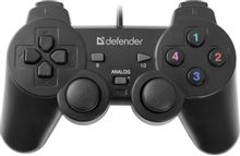Геймпад проводной Defender Omega черный