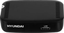 Ресивер DVB-T2 Hyundai H-DVB460, черный