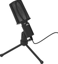 Микрофон Ritmix RDM-125, черный