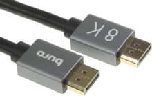 Кабель аудио-видео Buro V1.4, DisplayPort (m) - DisplayPort (m), ver 1.4, 1.5м