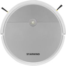Робот-пылесос StarWind SRV4570, серебристый/белый