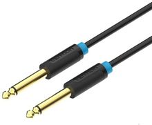 Кабель аудио VENTION Jack 6.3 (m) - Jack 6.3 (m), 1.5м
