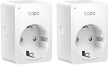 Умная розетка TP-LINK Tapo P100(2-pack), EU, Wi-Fi, белый