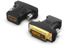 Переходник видео VENTION AILB0, HDMI (f) - DVI-D (m), ver 1.4