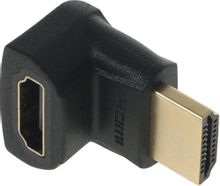 Переходник видео VENTION AINB0, HDMI (m) (Г-образный) - HDMI (f), ver 2.0