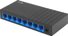 Коммутатор CUDY GS108D, неуправляемый