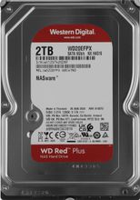 Жесткий диск WD Red Plus WD20EFPX, 2ТБ