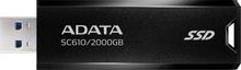 2ТБ Внешний диск SSD A-Data SC610, USB 3.1, черный
