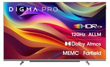 Телевизор DIGMA PRO OLED 65M OLED, 4K Ultra HD, СМАРТ ТВ, Google TV, черный