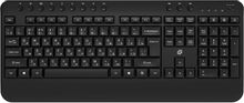 Клавиатура Oklick K257W, беспроводная, мембранная, черный