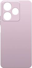 Чехол (клип-кейс) BORASCO Microfiber Case, для Xiaomi Poco M6 4G, лавандовый