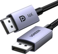 Кабель UGREEN DP118, DisplayPort (m) (прямой) - DisplayPort (m) (прямой), серый