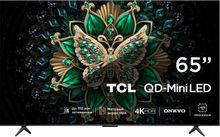 Телевизор TCL 65C6K QD-Mini LED QLED, 4K Ultra HD, СМАРТ ТВ, Google TV, черный