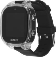 Смарт-часы Кнопка Жизни Aimoto Crystal, 1.44", с SIM, черный