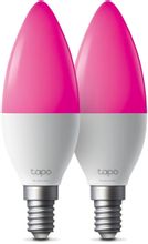Умная лампа TP-LINK Tapo L430C E14 RGB 4.7Вт 470lm Wi-Fi (2шт)