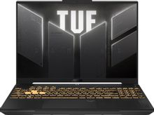 Ноутбук игровой ASUS TUF Gaming F16 FX607VJB-RL103, 16", IPS, Intel Core 5 210H, 8-ядерный, 16ГБ DDR5, 512ГБ SSD, NVIDIA GeForce RTX 3050 для ноутбуков - 6 ГБ, серый
