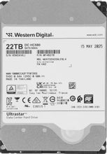 Жесткий диск WD Ultrastar DC HC580 WUH722422ALE6L4, 22ТБ