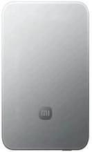 Внешний аккумулятор (Power Bank) Xiaomi UltraThin Magnetic Power Bank 5000 15W GL, 5000мAч, серебристый