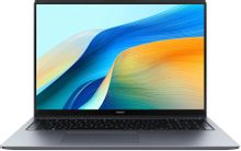 Ноутбук Huawei MateBook D 16 MCLG-X, 16", IPS, Intel Core i5 13420H, 8-ядерный, 16ГБ LPDDR4x, 1ТБ SSD, Intel UHD Graphics, серый космос