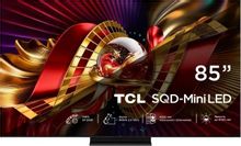 Телевизор TCL 85C8L SQD-Mini LED QLED, 4K Ultra HD, СМАРТ ТВ, Google TV, черный