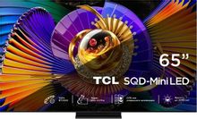 Телевизор TCL 65C7L SQD-Mini LED QLED, 4K Ultra HD, СМАРТ ТВ, Google TV, черный