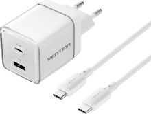 Сетевое зарядное устройство VENTION TZ-FCGW0-EU, белый