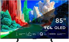 Телевизор TCL 85A400 QLED, 4K Ultra HD, СМАРТ ТВ, Google TV, черный