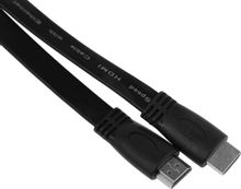 Кабель аудио-видео High Speed ver.1.4 Flat, HDMI (m) - HDMI (m), ver 1.4, 1м, FLAT