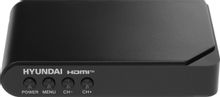 Ресивер DVB-T2 Hyundai H-DVB200, черный